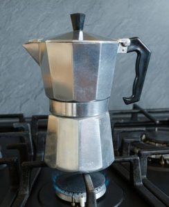 Espressokocher f?r den Gasherd