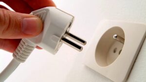 Steckdose und stecker