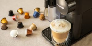 Cappuccino aus der Kapselmaschine 