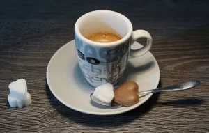 Espresso in der sch?nen Tasse