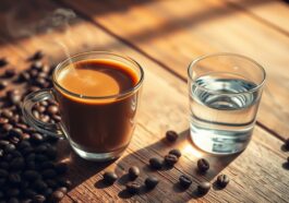 Warum gibt es Wasser zum Espresso?